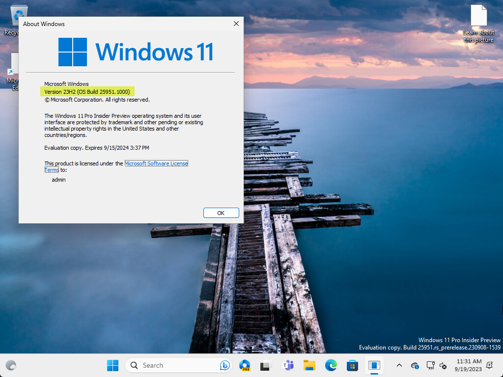 Windows 11 23H2 Update